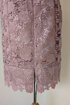 Review Dusty Pink Lace Dress Size 12