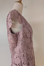 Review Dusty Pink Lace Dress Size 12