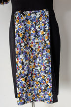 Review Ditsy Floral Print Contrast Panel Sheath Dress Size 14