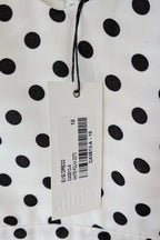 Calli Evie Mini Dress in White Polka Dot Size 18 BNWT RRP $109