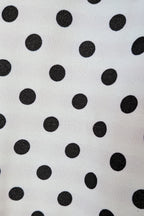 Calli Evie Mini Dress in White Polka Dot Size 18 BNWT RRP $109