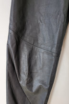 Vintage 80s Solmar Melbourne Grey Leather Pants Size XS