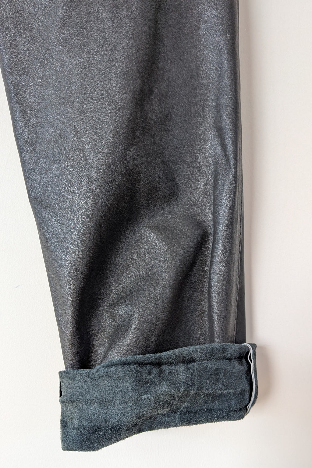 Vintage 80s Solmar Melbourne Grey Leather Pants Size XS