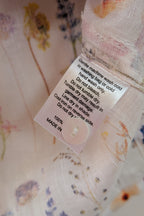 Cools Club 70's Pressed Floral Linen Shirt Size 6 BNWT RRP $99.95