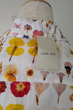 Cools Club 70's Pressed Floral Linen Shirt Size 6 BNWT RRP $99.95