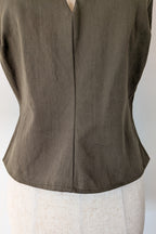 Glassons Mossy Wood Halter Top Size 10 BNWT RRP $39.99