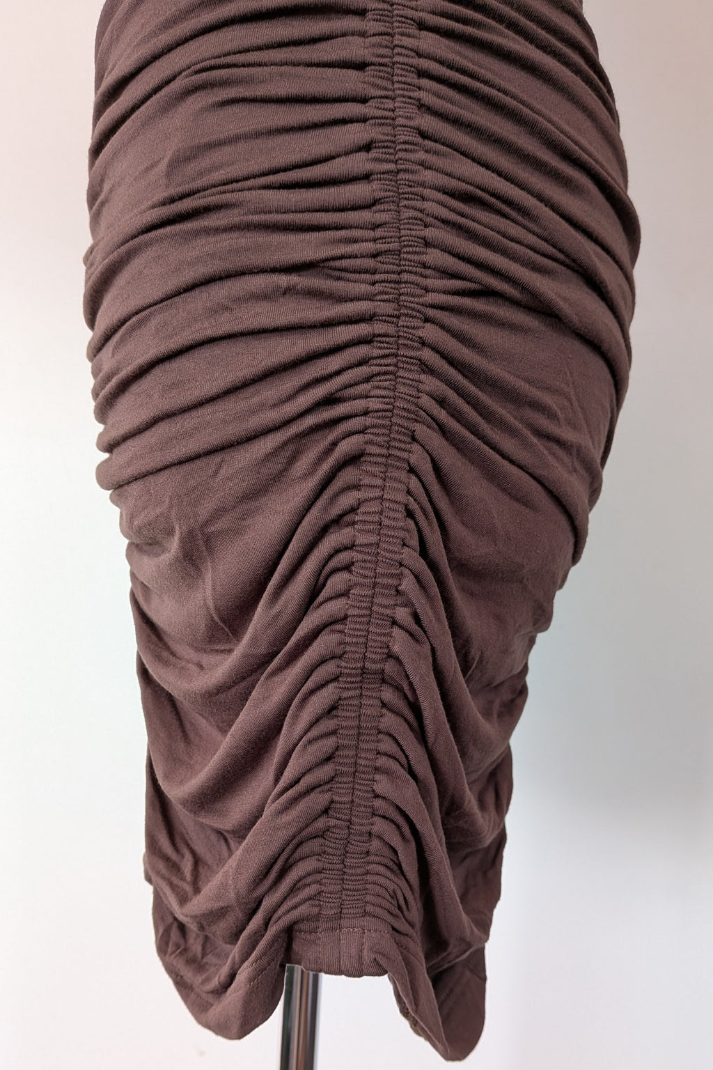 Venroy Cut Out Jersey Mini Dress in Dark Cacao Size M BNWT RRP $220