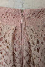 ASOS Lace Midi Dress with Pinny Bodice in Soft Blush Size 18 BNWT RRP $145