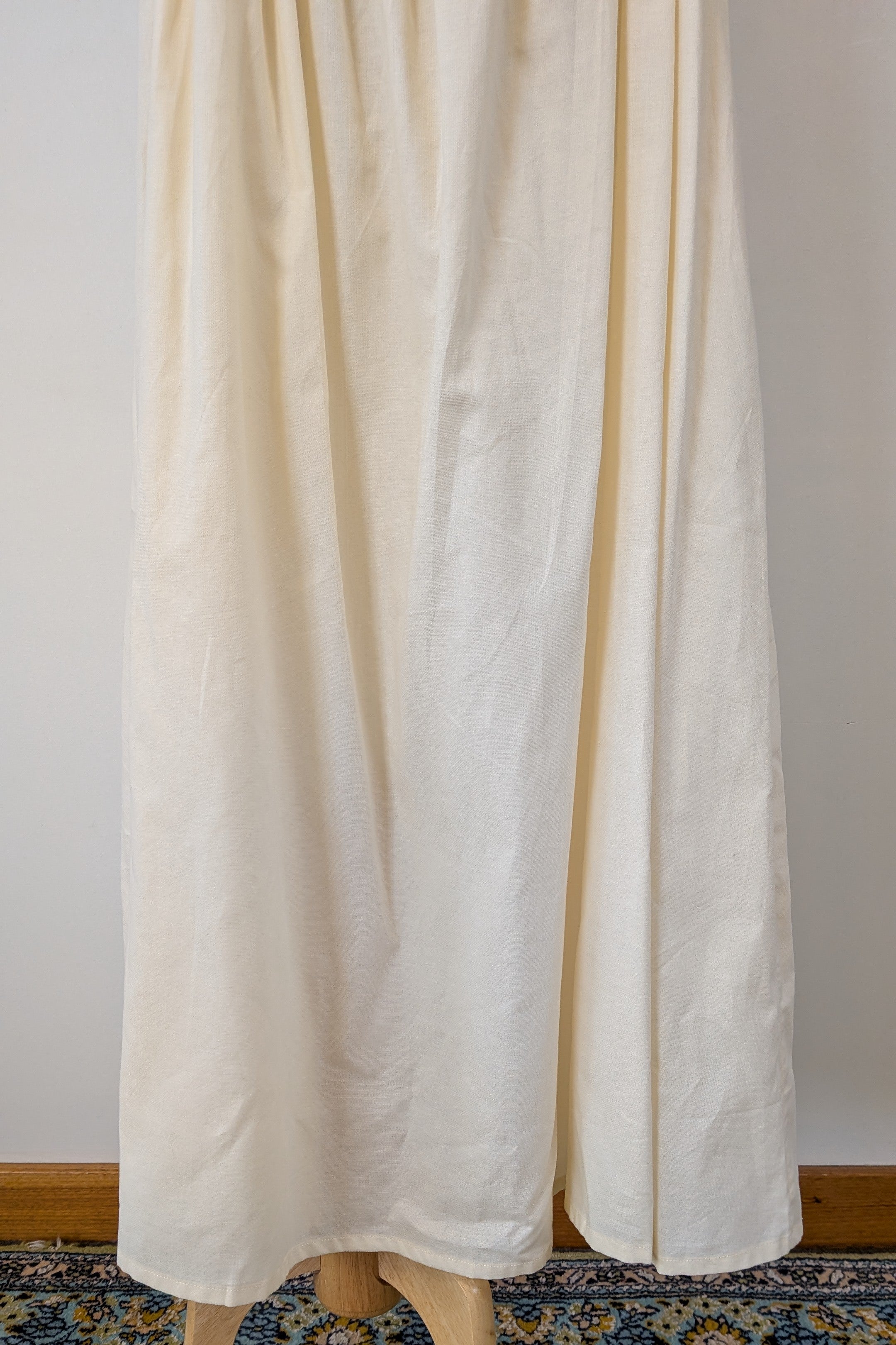 Venroy Scoop Cut Out Maxi Dress in Natural White Size M BNWT RRP $280