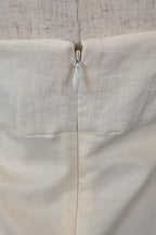 Venroy Scoop Cut Out Maxi Dress in Natural White Size M BNWT RRP $280