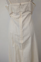 Venroy Scoop Cut Out Maxi Dress in Natural White Size M BNWT RRP $280