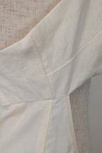 Venroy Scoop Cut Out Maxi Dress in Natural White Size M BNWT RRP $280