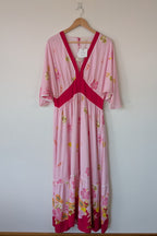 New U Collection Tropical Floral Maxi Dress Size 16 BNWT RRP $89.95