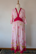New U Collection Tropical Floral Maxi Dress Size 16 BNWT RRP $89.95