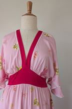 New U Collection Tropical Floral Maxi Dress Size 16 BNWT RRP $89.95