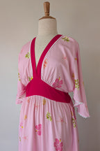 New U Collection Tropical Floral Maxi Dress Size 16 BNWT RRP $89.95