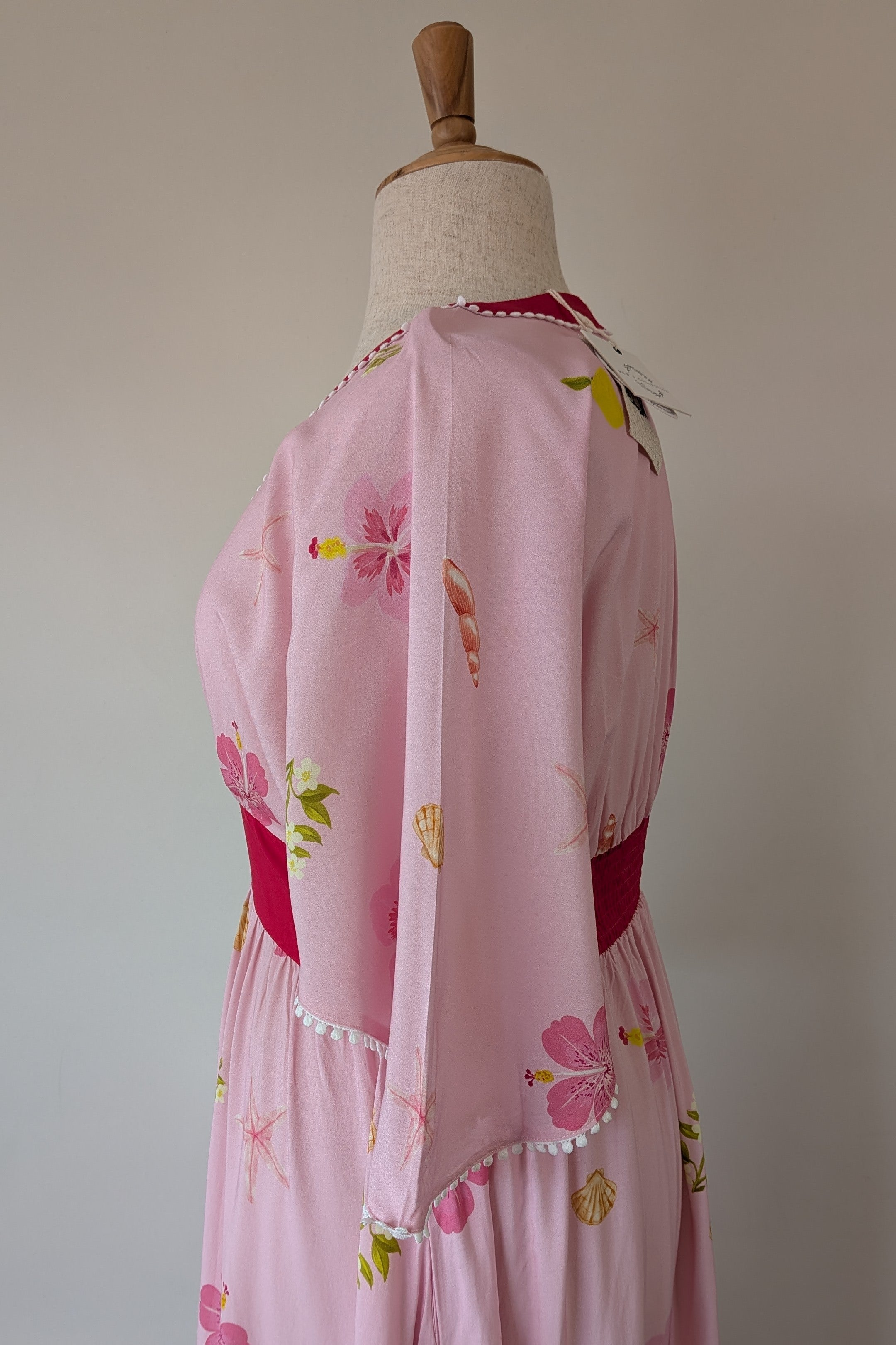 New U Collection Tropical Floral Maxi Dress Size 16 BNWT RRP $89.95