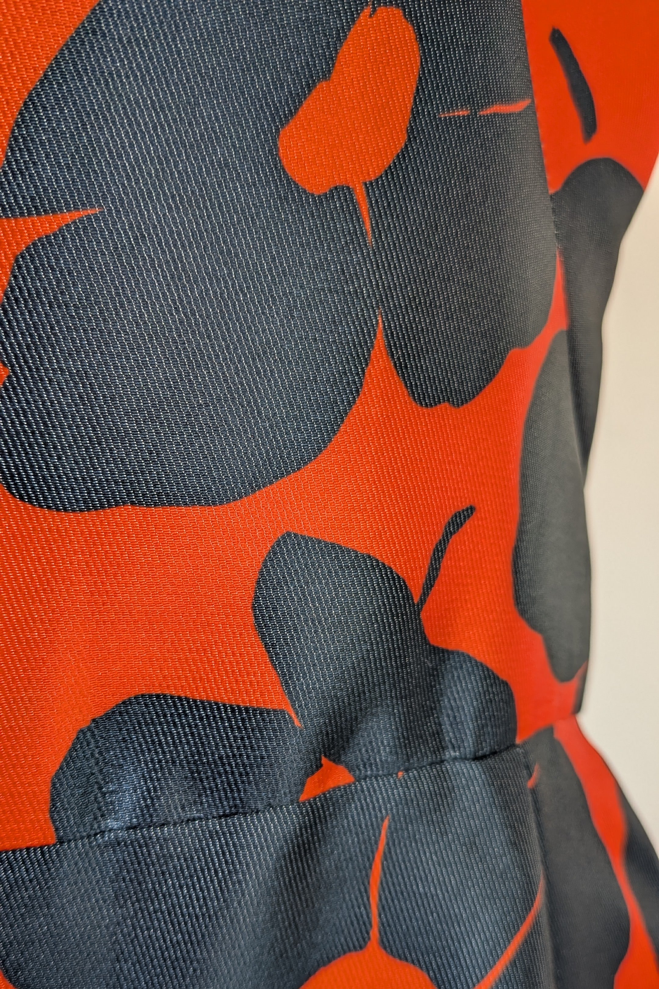 Lela Rose Floral Print Duchesse Satin Dress Size 16 BNWT RRP $2,535