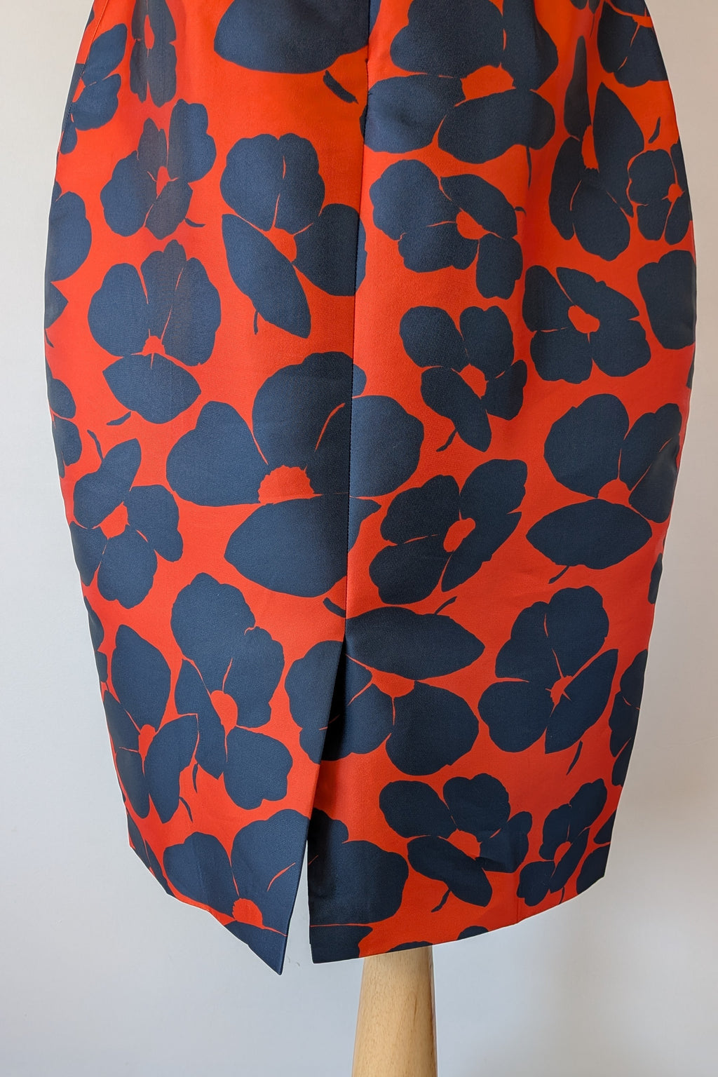 Lela Rose Floral Print Duchesse Satin Dress Size 16 BNWT RRP $2,535