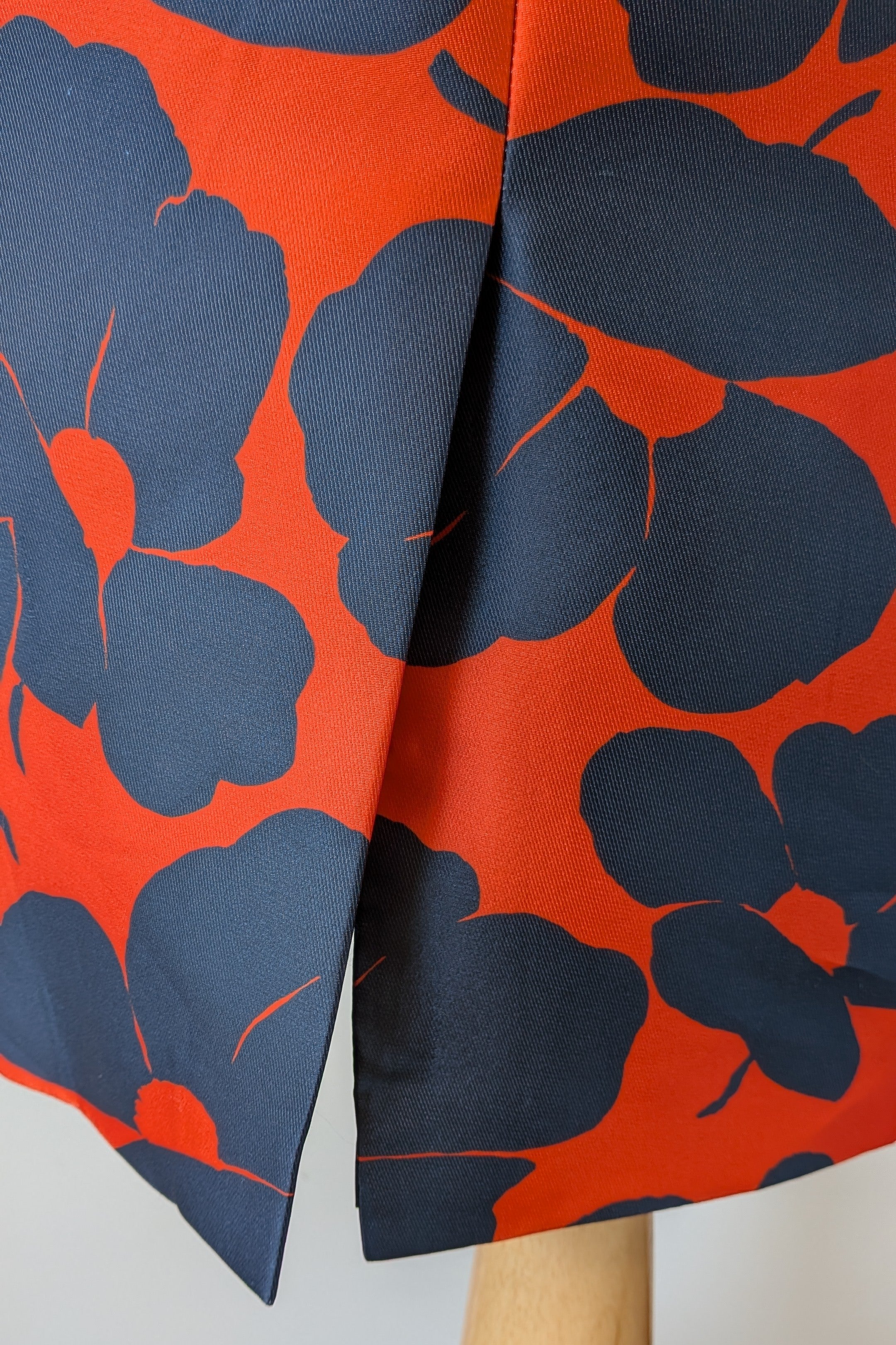 Lela Rose Floral Print Duchesse Satin Dress Size 16 BNWT RRP $2,535