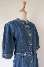 7 For All Mankind Cruise Marina Denim Mini Dress Size M