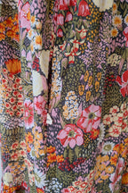 Fabrik Eden Floral Print Tiered Maxi Dress Size L