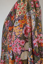 Fabrik Eden Floral Print Tiered Maxi Dress Size L