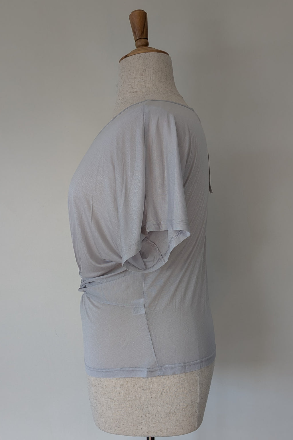 Lazybones Soft Grey Twist Front Dolman Top Size XL BNWT RRP $119