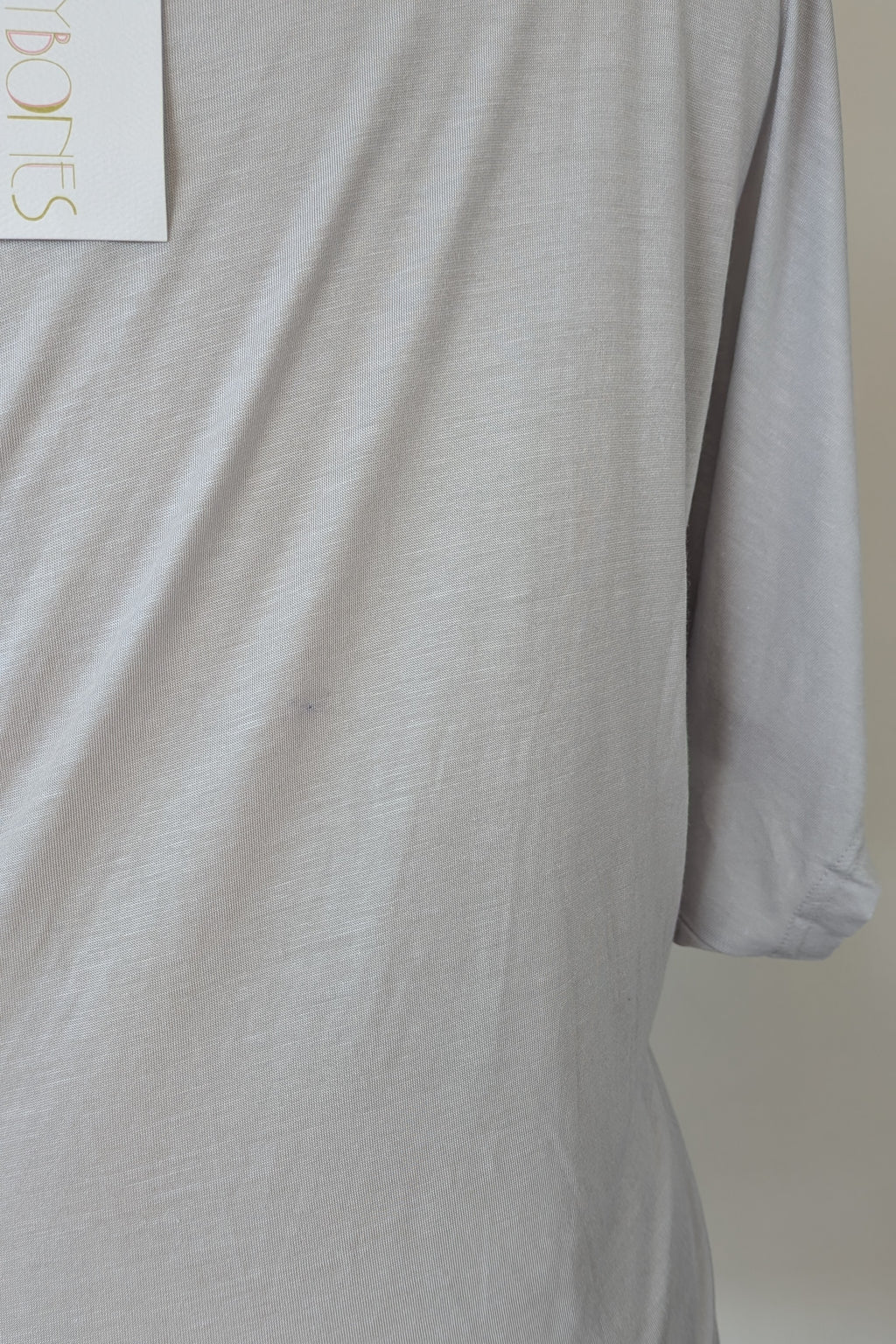 Lazybones Soft Grey Twist Front Dolman Top Size XL BNWT RRP $119