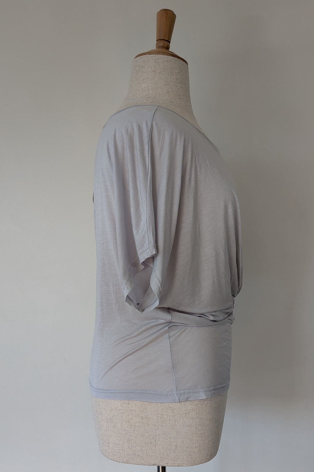 Lazybones Soft Grey Twist Front Dolman Top Size XL BNWT RRP $119