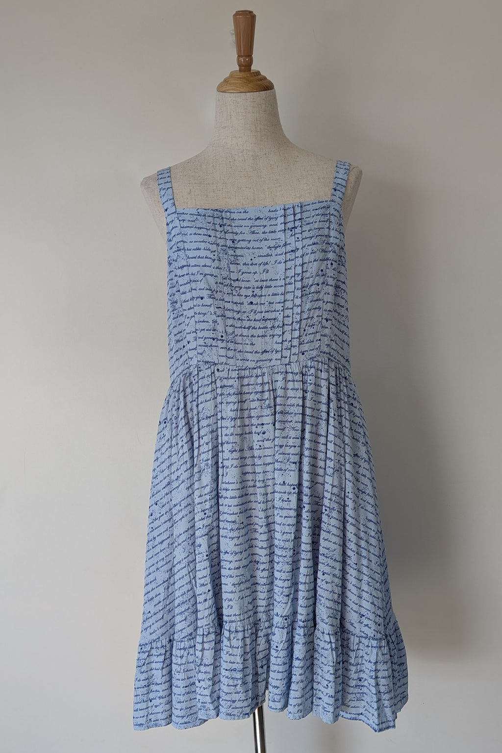 Dangerfield Read It Again Alice In Wonderland Pinafore Dress Size 14