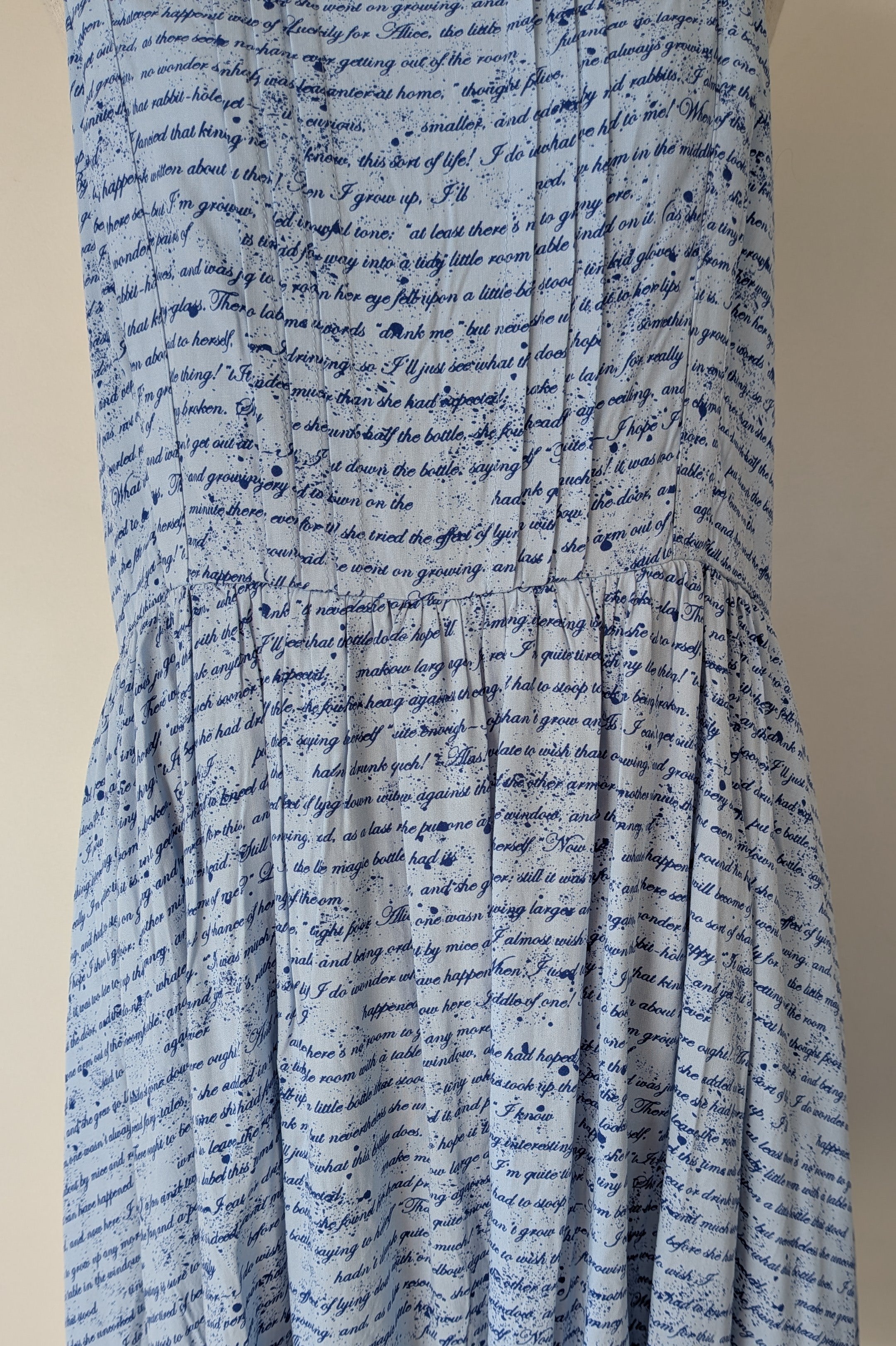 Dangerfield Read It Again Alice In Wonderland Pinafore Dress Size 14