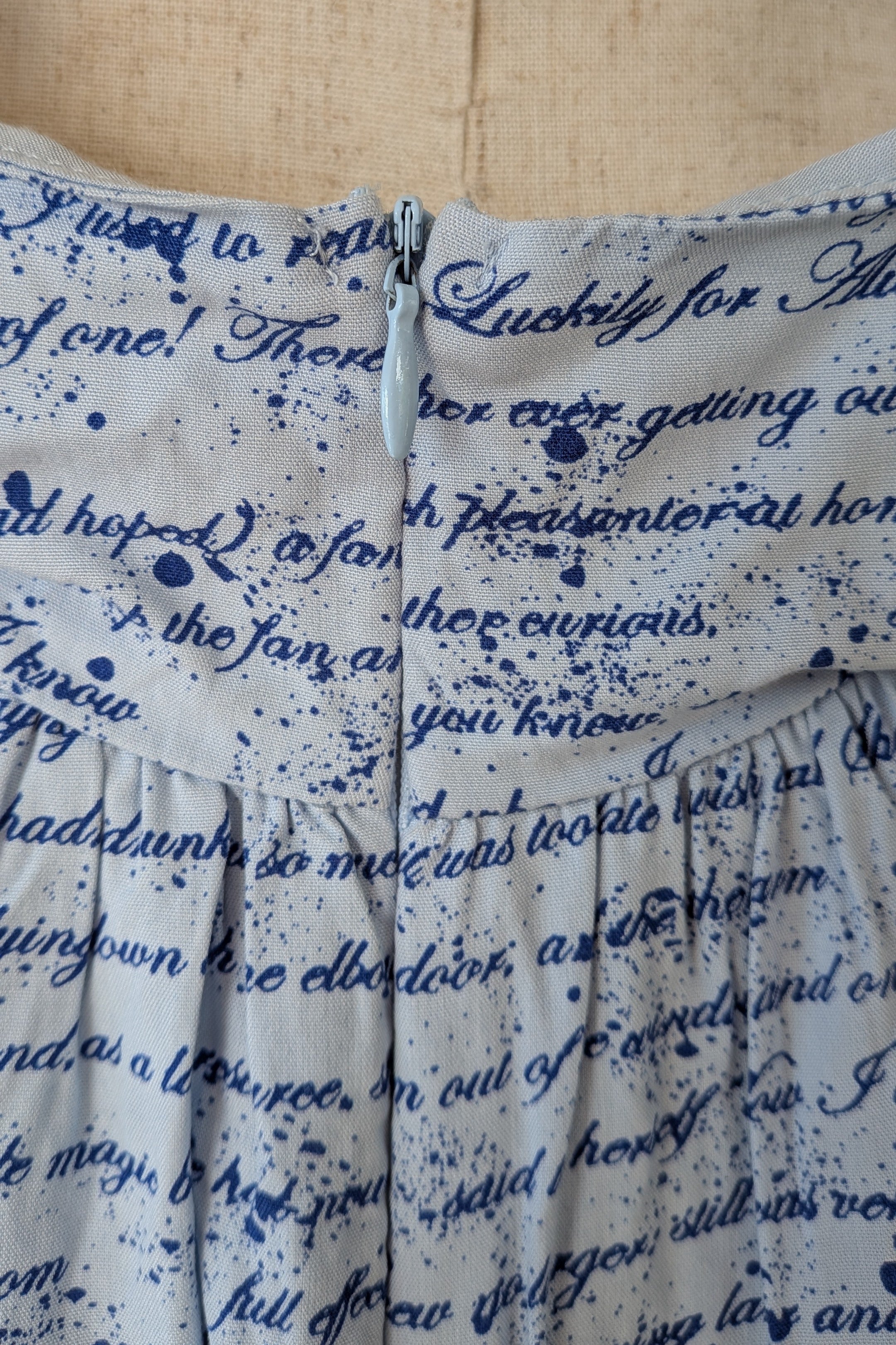 Dangerfield Read It Again Alice In Wonderland Pinafore Dress Size 14
