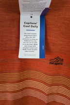 Patagonia Capilene Cool Graphic Shirt in Sandhill Rust BNWT RRP $79.95