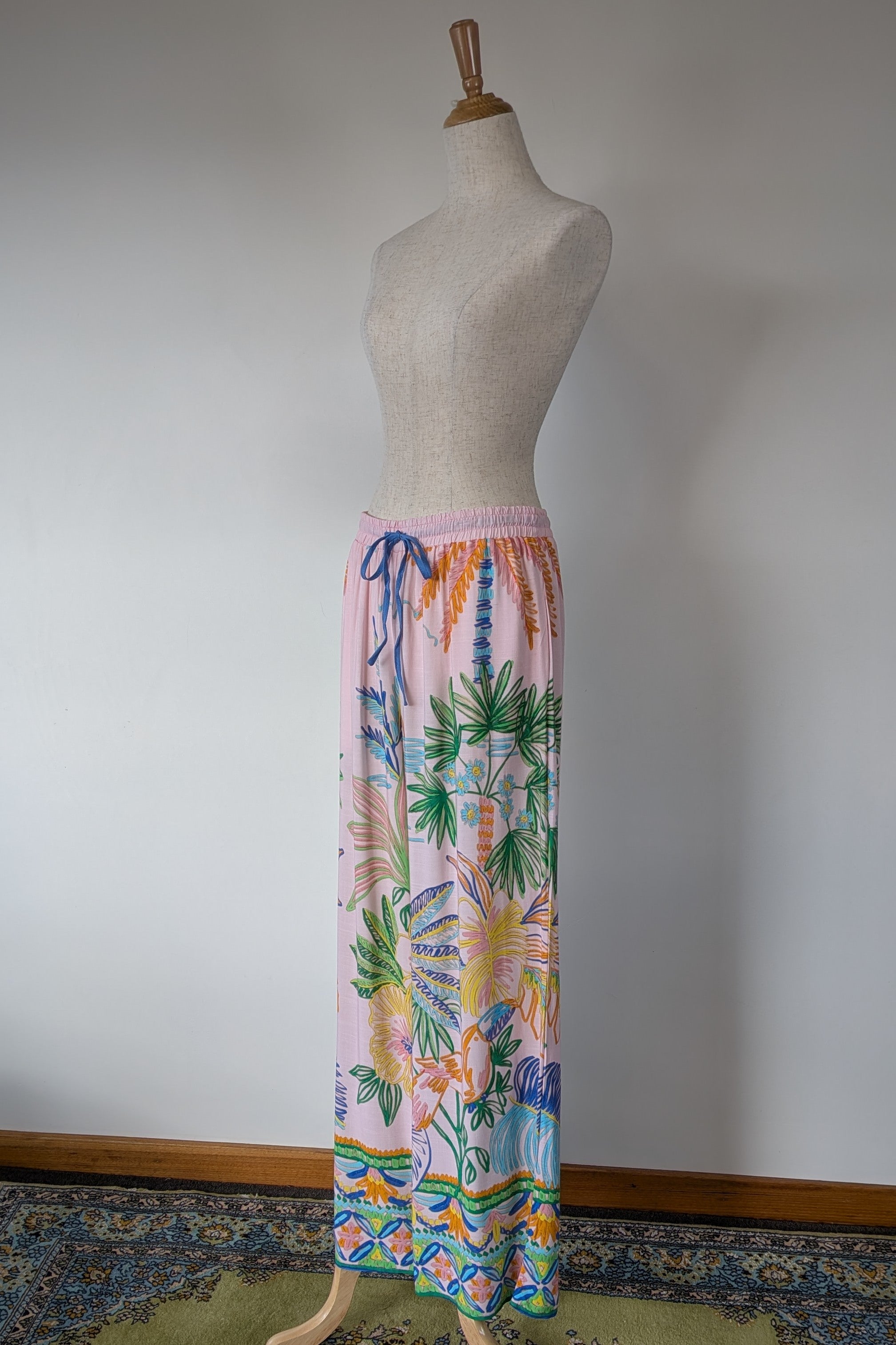 Paper Heart Toucan Paradise Pants Size 12 BNWT RRP $89.95