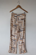 Ebby & I Linen Lux Phoenix Piping Pant Size 10 BNWT RRP $99.95