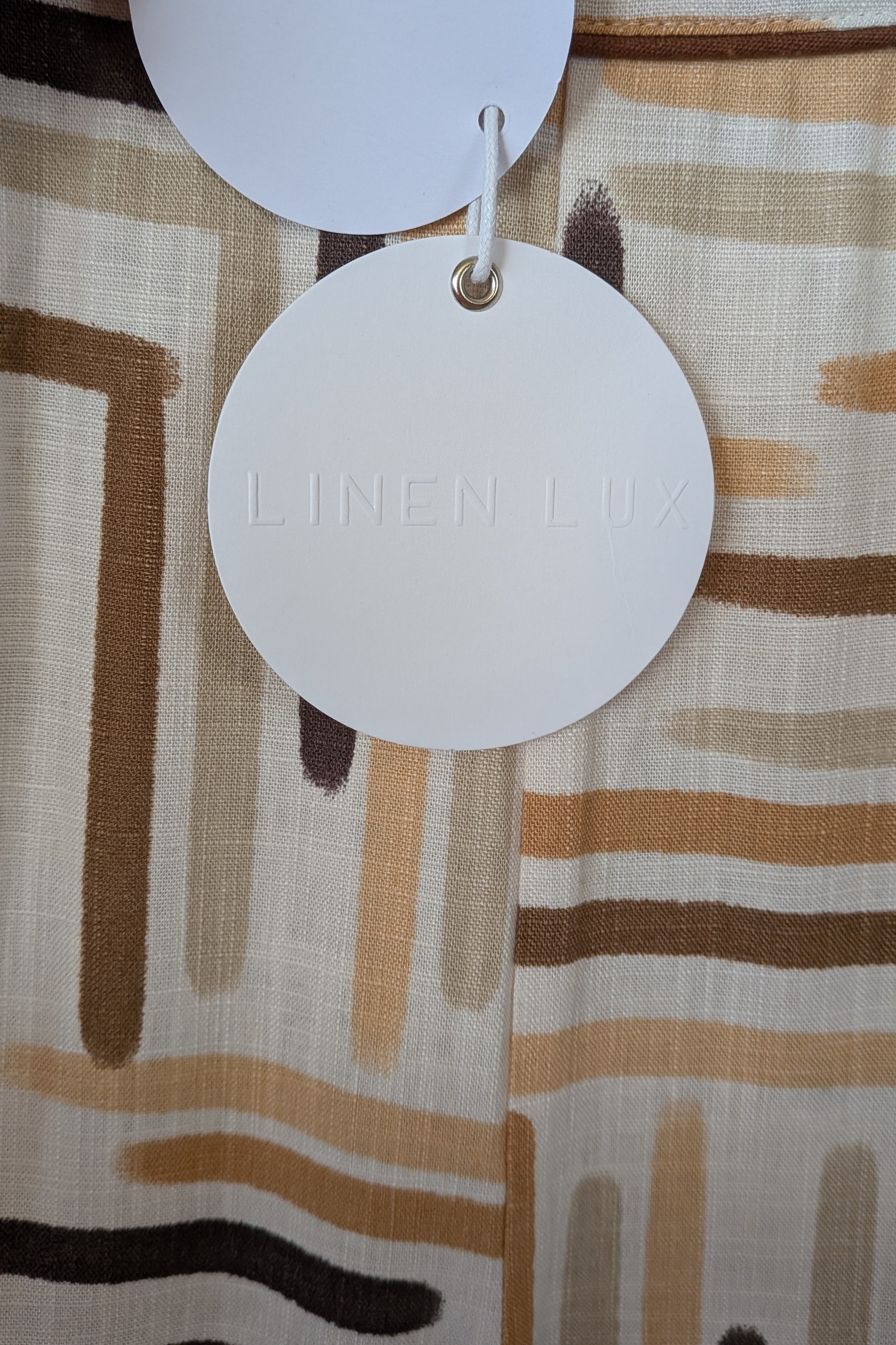 Ebby & I Linen Lux Phoenix Piping Pant Size 10 BNWT RRP $99.95
