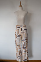 Ebby & I Linen Lux Phoenix Piping Pant Size 10 BNWT RRP $99.95