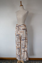 Ebby & I Linen Lux Phoenix Piping Pant Size 10 BNWT RRP $99.95
