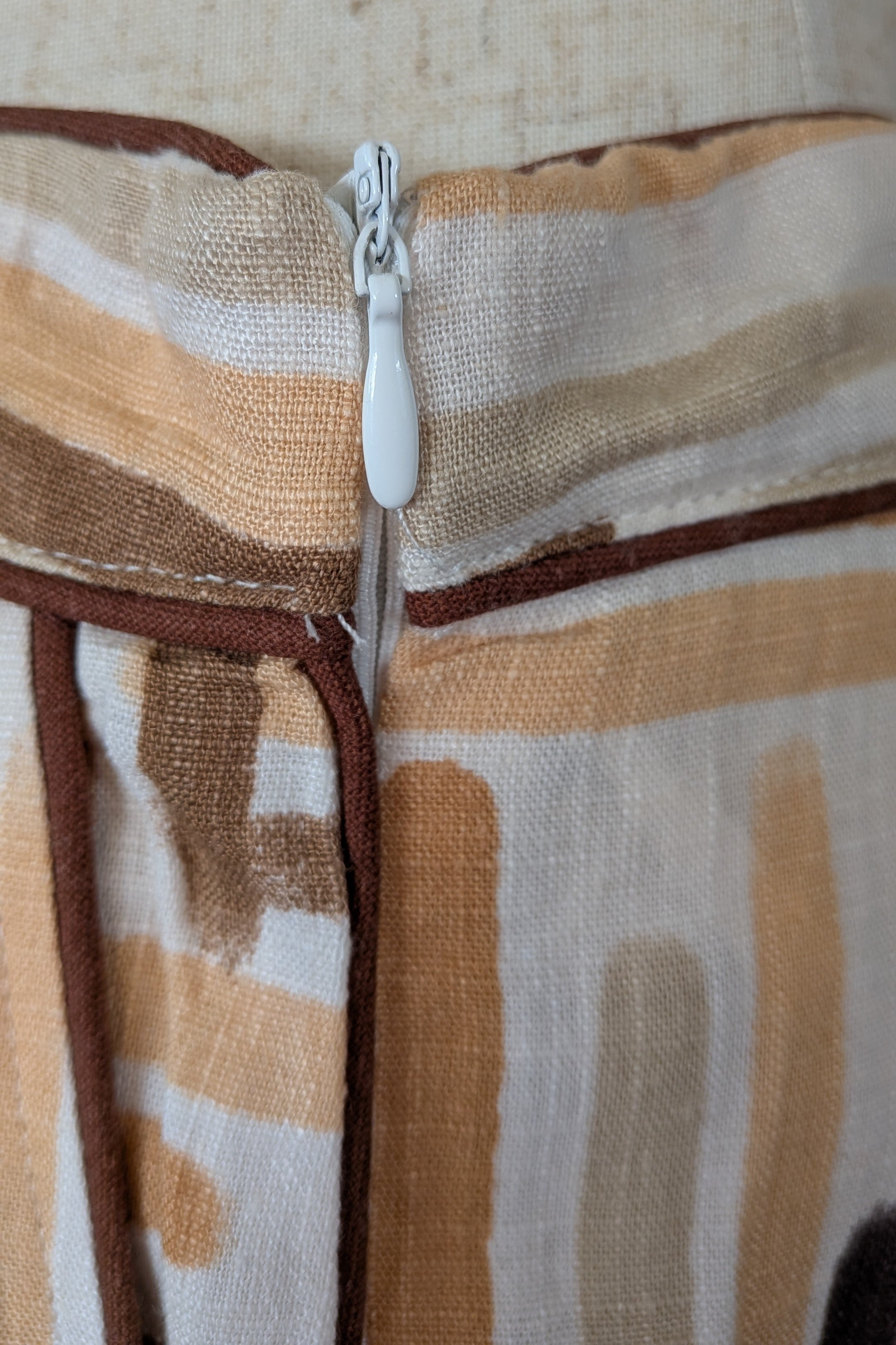 Ebby & I Linen Lux Phoenix Piping Pant Size 10 BNWT RRP $99.95