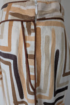 Ebby & I Linen Lux Phoenix Piping Pant Size 10 BNWT RRP $99.95
