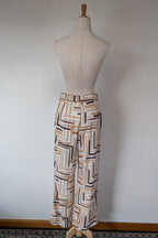 Ebby & I Linen Lux Phoenix Piping Pant Size 10 BNWT RRP $99.95