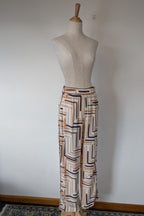 Ebby & I Linen Lux Phoenix Piping Pant Size 10 BNWT RRP $99.95