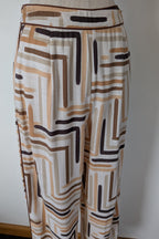 Ebby & I Linen Lux Phoenix Piping Pant Size 10 BNWT RRP $99.95