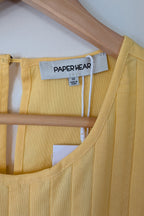 Paper Heart Lucy Yellow Top Size 12 BNWT RRP $59