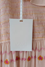 Y.A.S Yasfinna Embroidered One Shoulder Ankle Maxi Dress in Pearl Blush Size 12 BNWT RRP $199.95