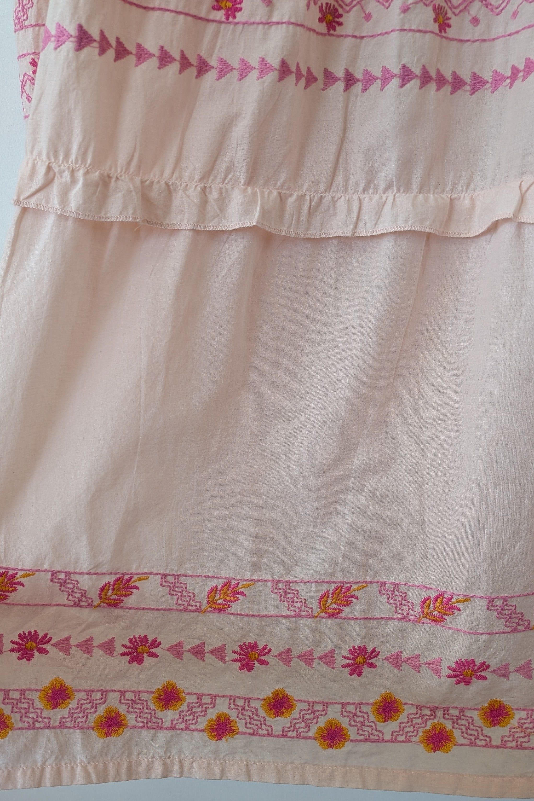 Y.A.S Yasfinna Embroidered One Shoulder Ankle Maxi Dress in Pearl Blush Size 12 BNWT RRP $199.95