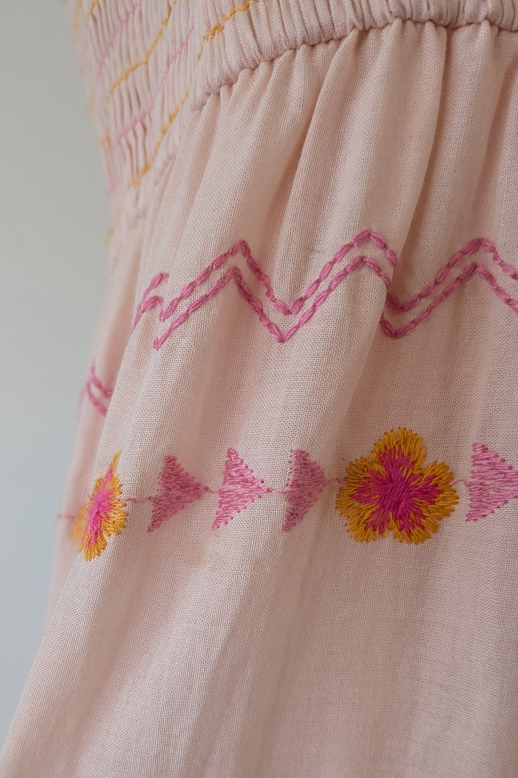 Y.A.S Yasfinna Embroidered One Shoulder Ankle Maxi Dress in Pearl Blush Size 12 BNWT RRP $199.95