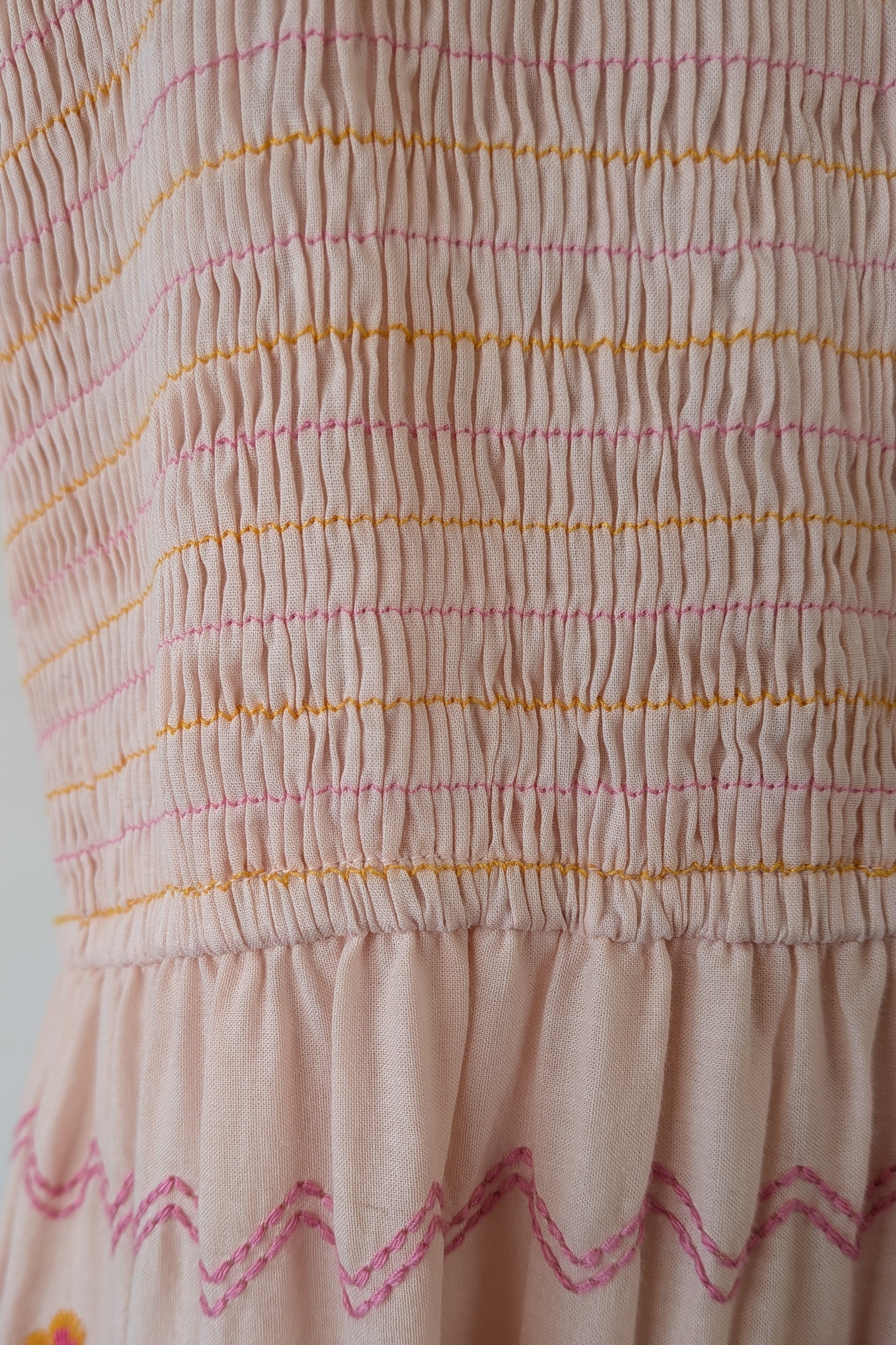 Y.A.S Yasfinna Embroidered One Shoulder Ankle Maxi Dress in Pearl Blush Size 12 BNWT RRP $199.95