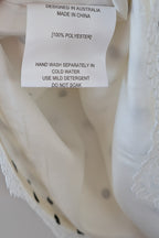 Paper Heart White Black Polka Dot Halter Neck Top Size 6 BNWT RRP $69.95